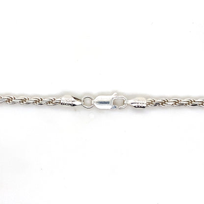 925 Sterling Silver Rope Chain