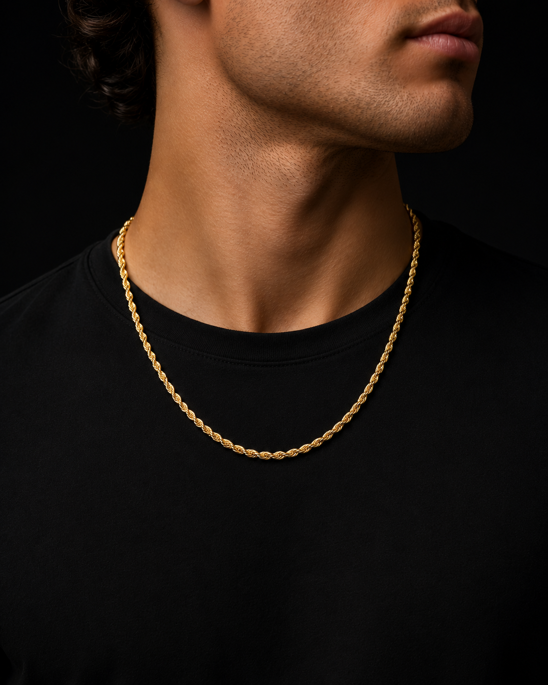 925 Silver 3MM Rope Chain & Bracelet
