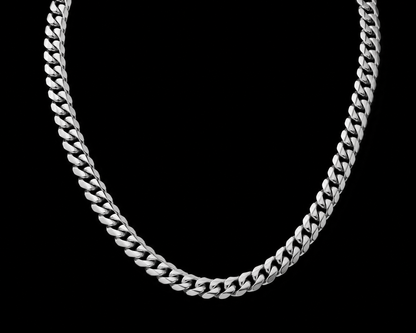 925 Sterling Silver 5MM Miami Cuban Chain & Bracelet