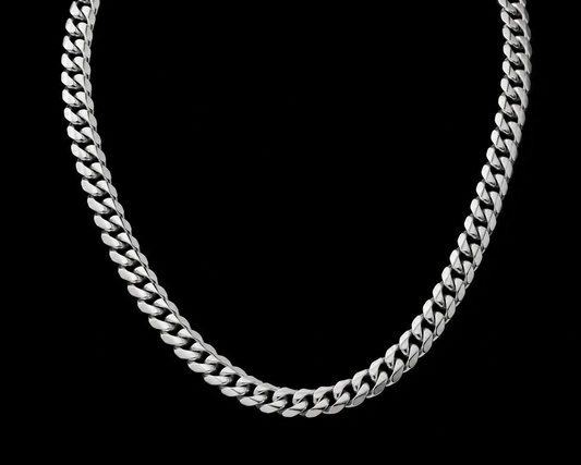 925 Sterling Silver 5MM Miami Cuban Chain & Bracelet