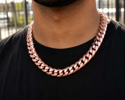 925 Sterling Silver 8MM Miami Cuban Chain & Bracelet
