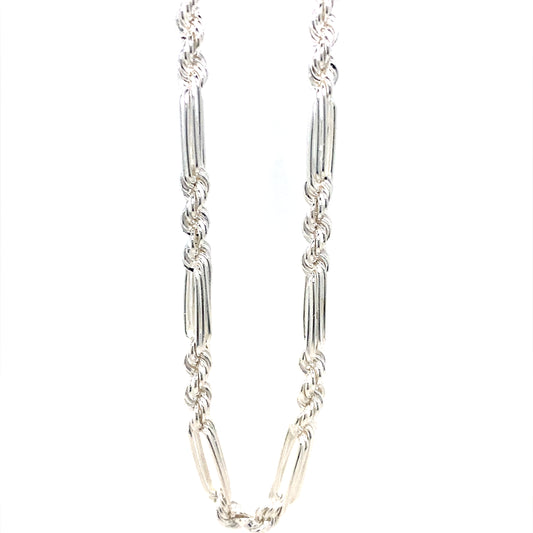 925 Sterling Silver Milano 22” 4.5MM Chain Necklace