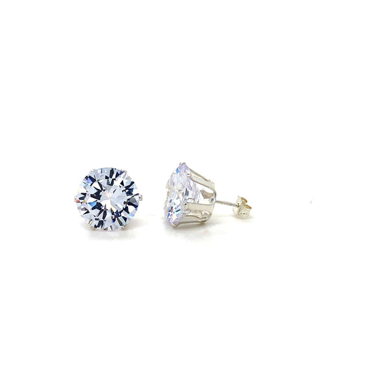 925 Sterling Silver Round Studs