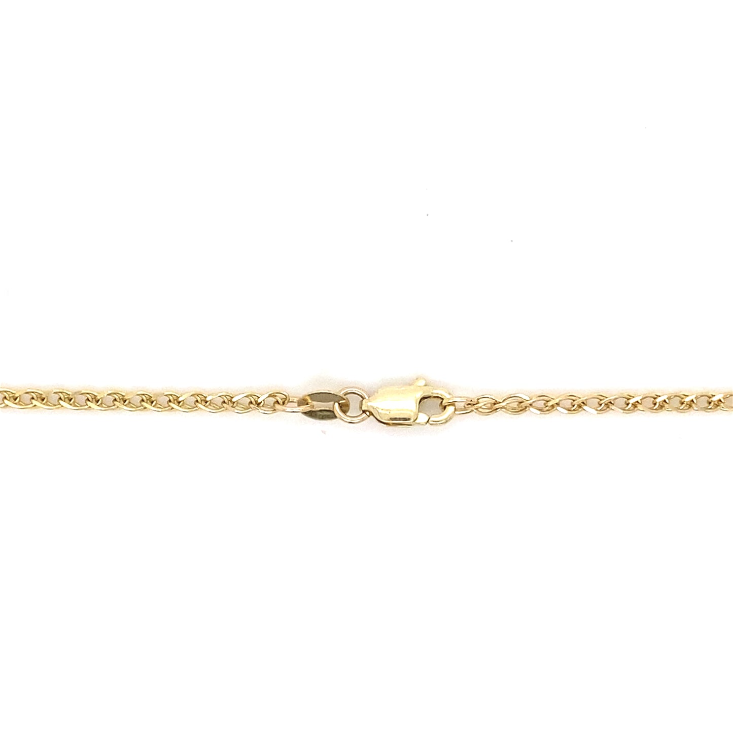 14K Yellow Gold 20” 1MM Double Cuban Chain Necklace Chain