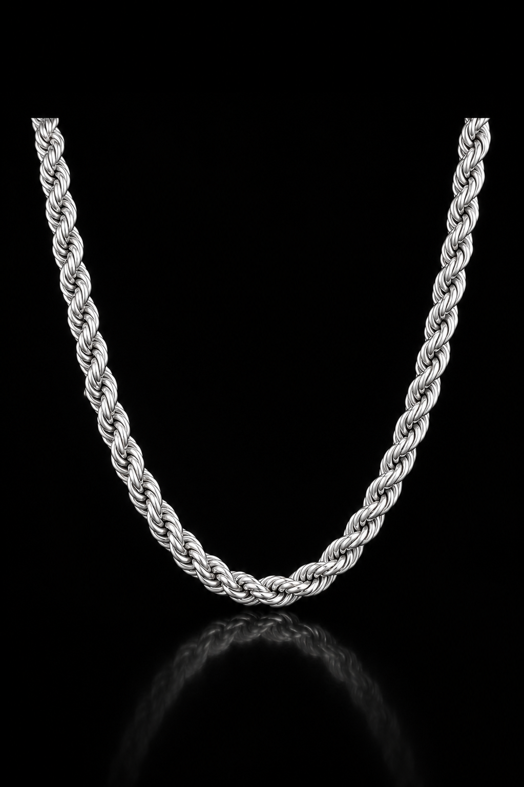 925 Silver 5MM Rope Chain