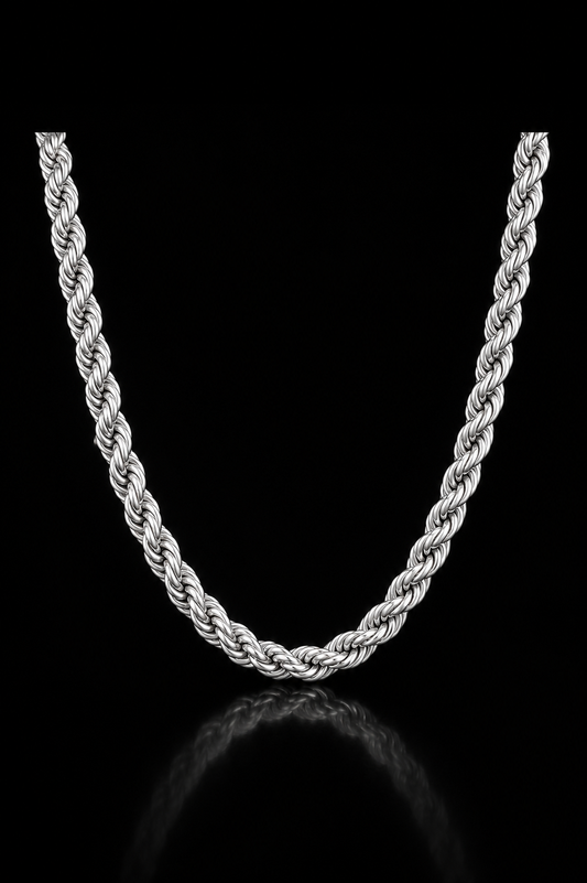925 Silver 5MM Rope Chain