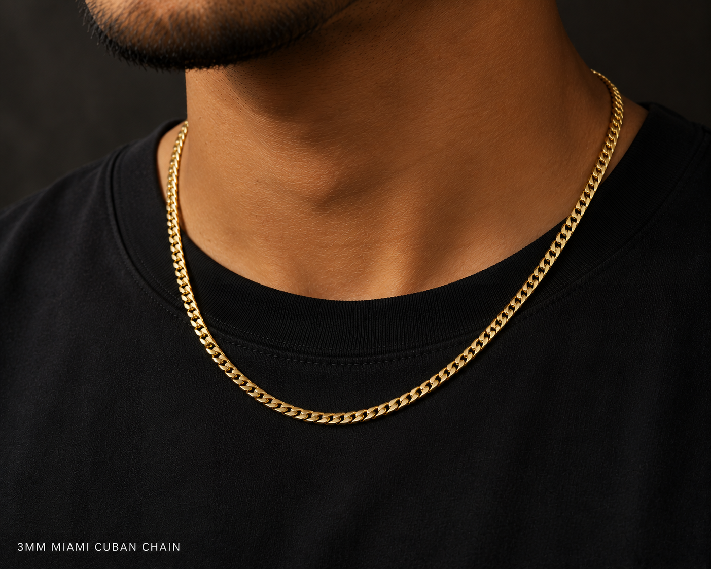 925 Sterling Silver 3MM Miami Cuban Chain & Bracelet