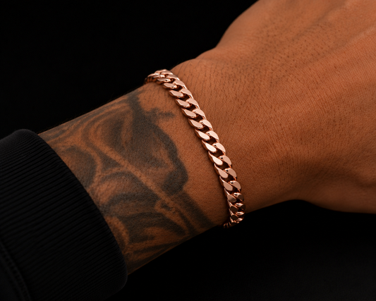 925 Sterling Silver 4MM Miami Cuban Chain & Bracelet
