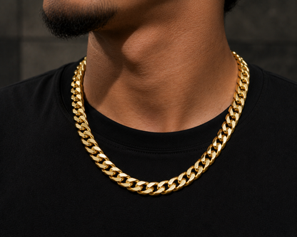 925 Sterling Silver 9MM Miami Cuban Chain & Bracelet