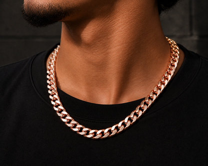 925 Sterling Silver 9MM Miami Cuban Chain & Bracelet
